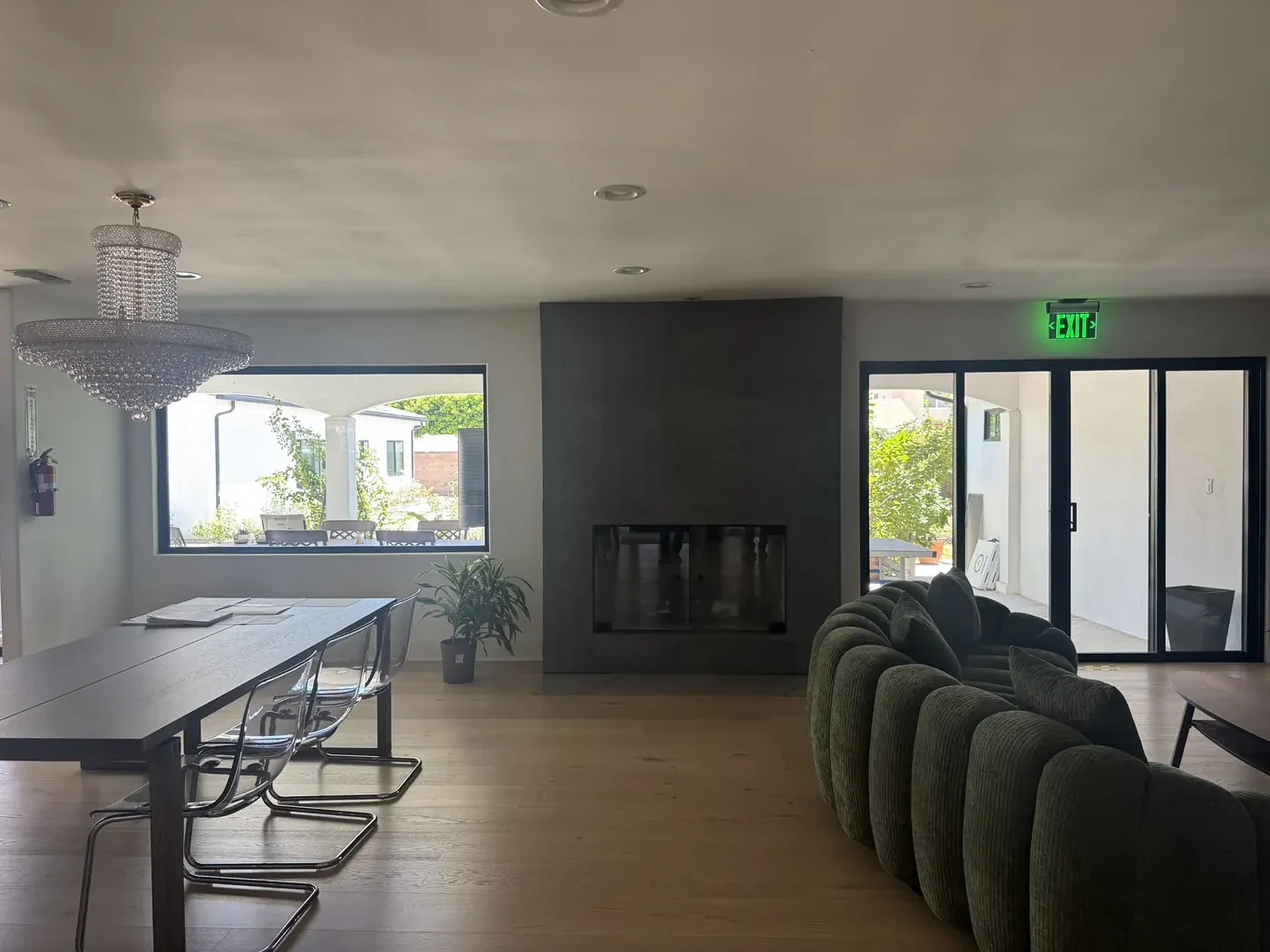 Living and dining