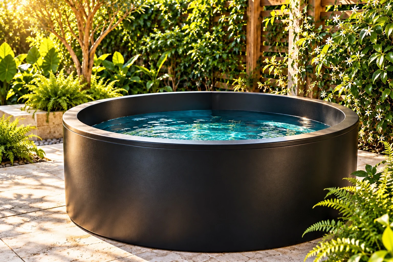 Cold plunge design concept